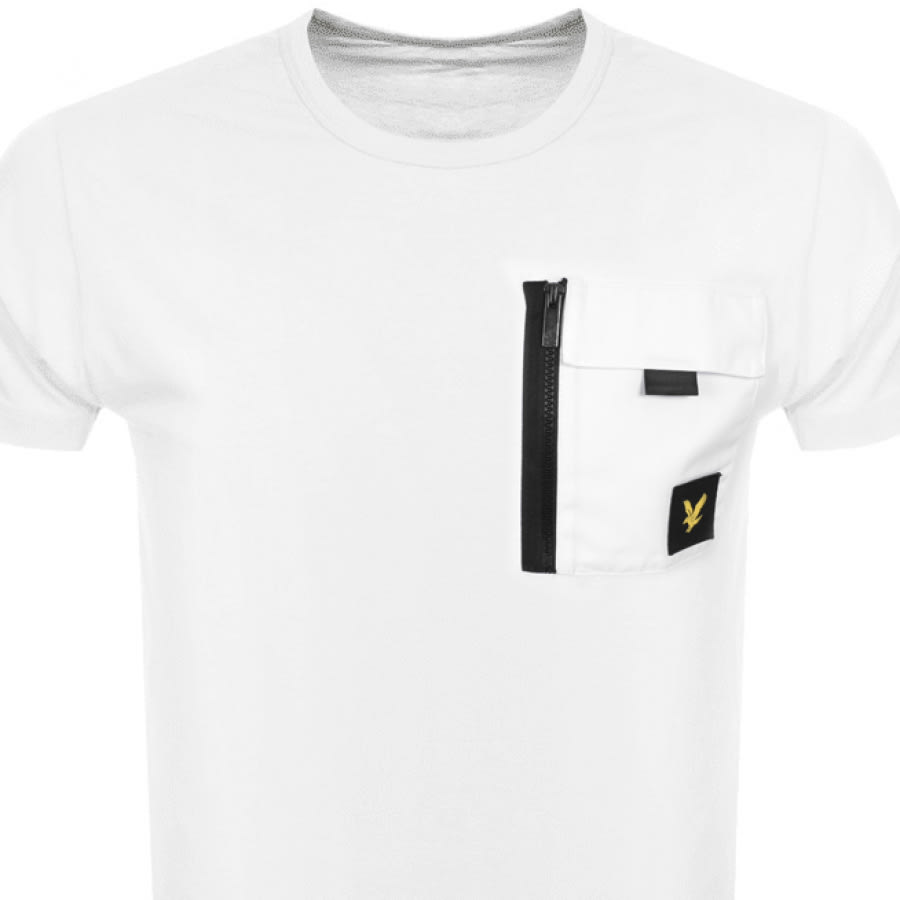Alternative Image for ProductLyle And Scott Chest Pocket T Shirt White2